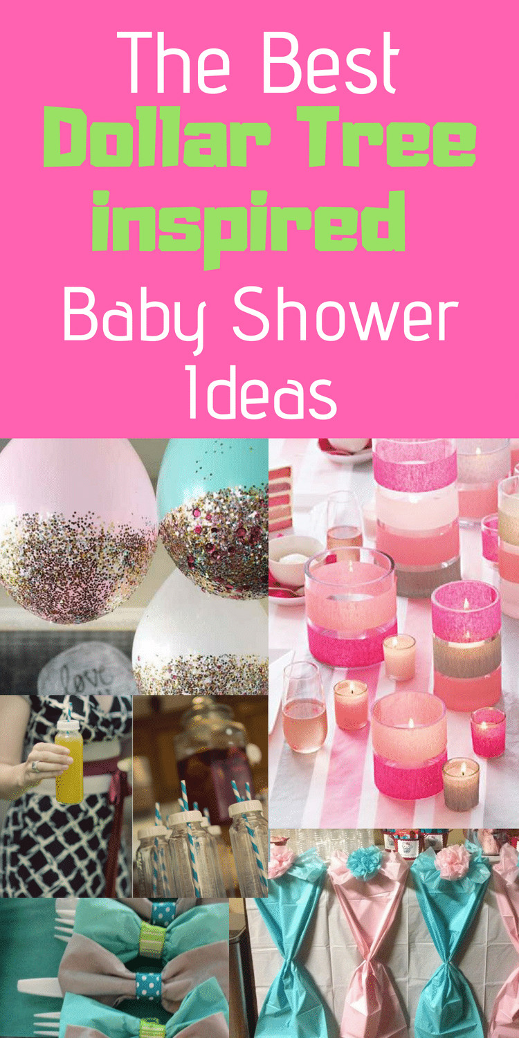 Baby Shower Diy Decorations
 The Best Dollar Tree Baby Shower Ideas