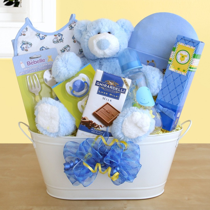 Baby Shower Gift Ideas For Boy
 7 best Baby Shower Gift Basket Ideas images on Pinterest