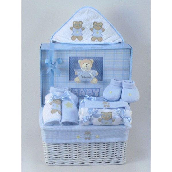 Baby Shower Gift Ideas For Boy
 Forever Baby Book Gift Basket Boy