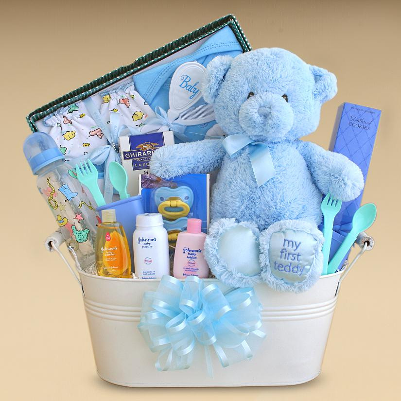 Baby Shower Gift Ideas For Boy
 Gift Baskets Created Baby Boy Gift Basket