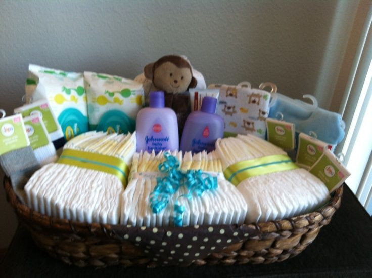 Baby Shower Gift Ideas For Boy
 Baby Shower Basket Gift Idea