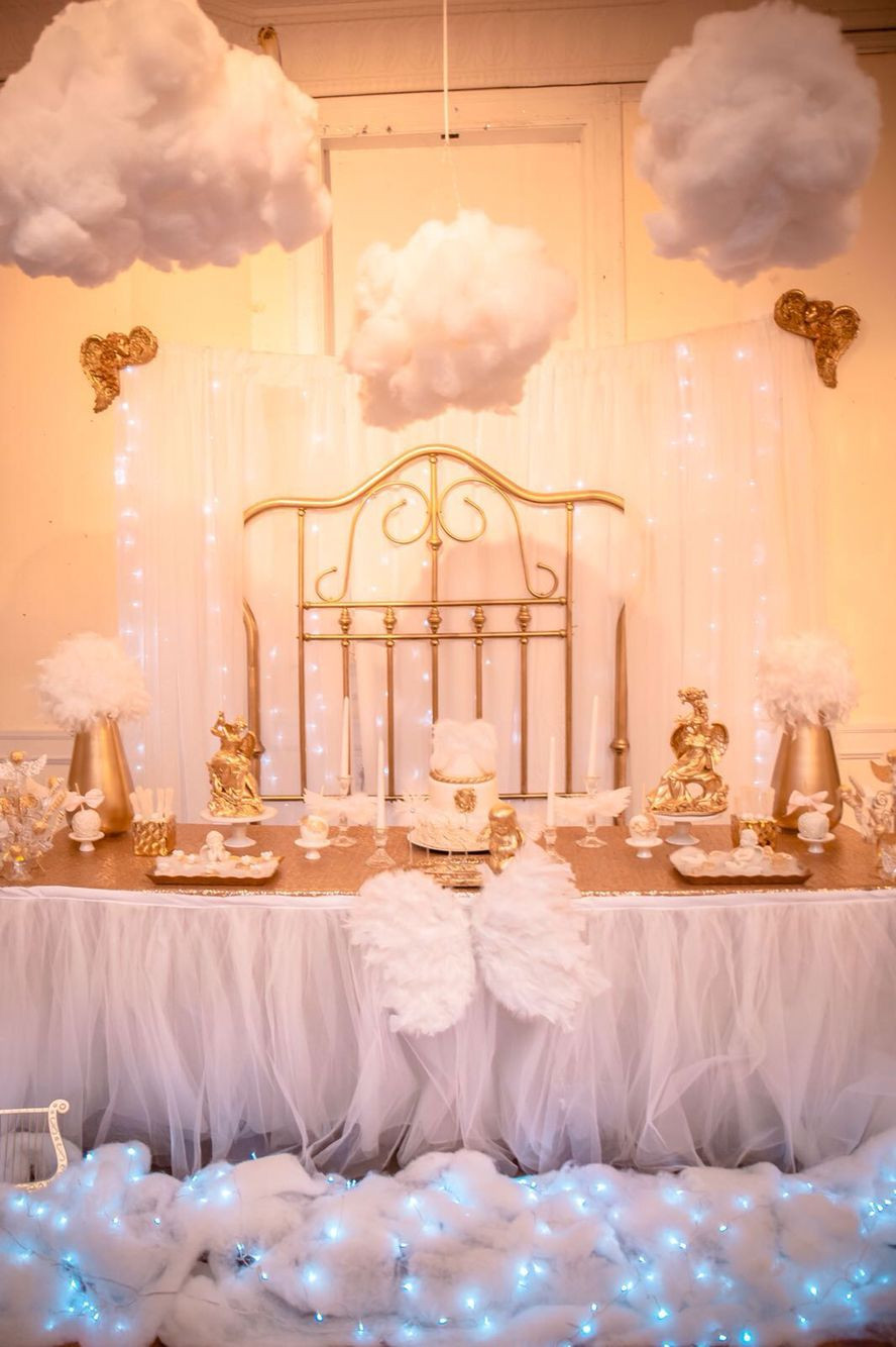 Baby Shower Party Theme
 Gods t angel theme Baby Shower in 2019