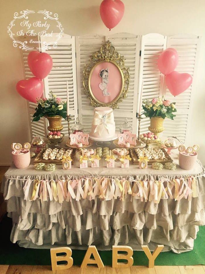 Baby Shower Party Theme
 Vintage Baby Doll Baby Shower