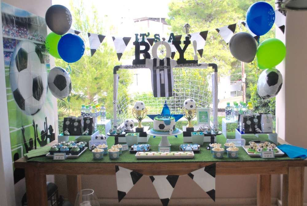 Baby Shower Party Theme
 Soccer Baby Shower Party Ideas