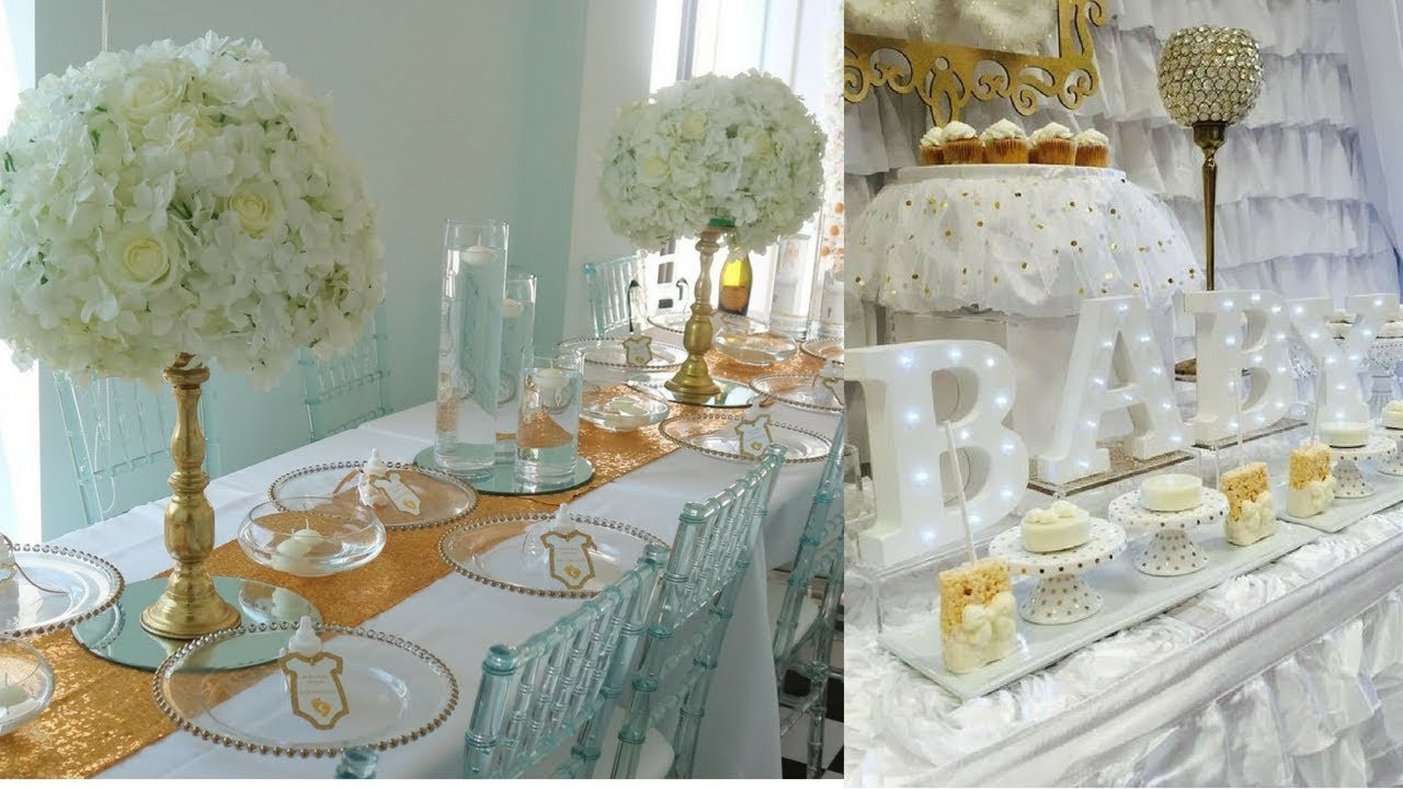 Baby Shower Table Decor
 BABY SHOWER IDEAS