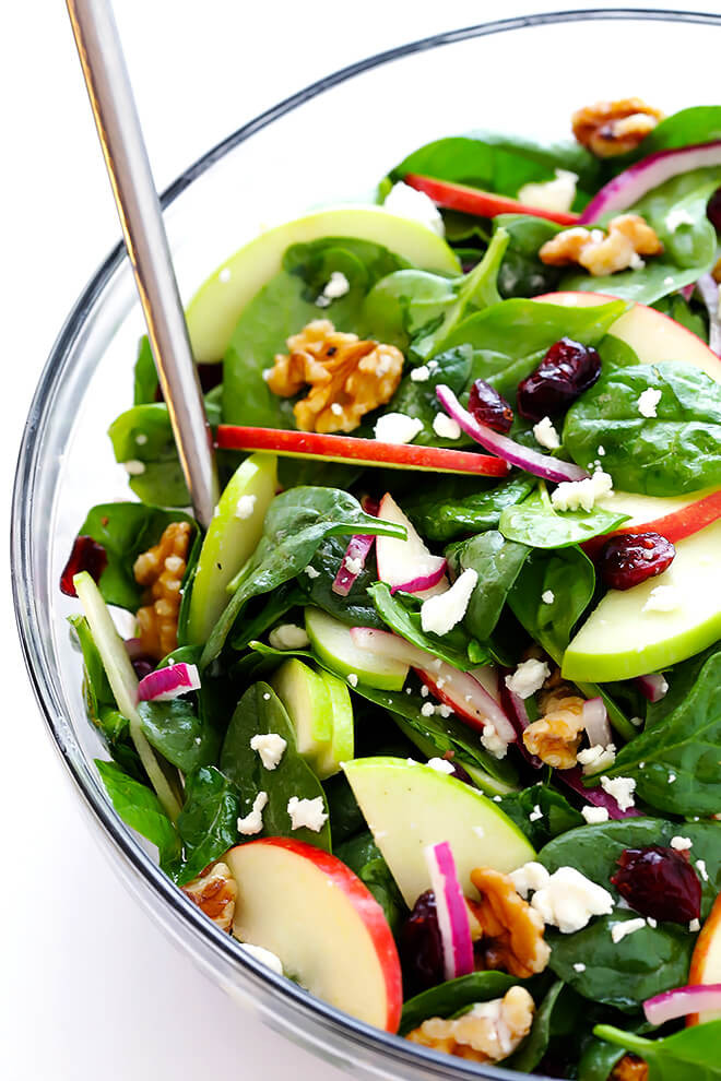 Baby Spinach Salad Recipes
 My Favorite Apple Spinach Salad