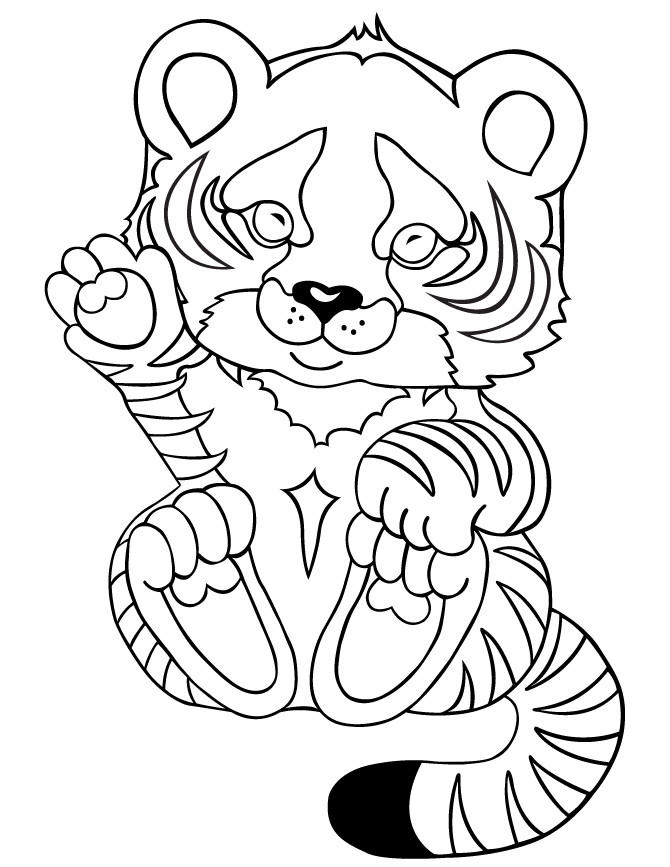 Baby Tiger Coloring Pages
 Cute And Latest Baby Coloring Pages