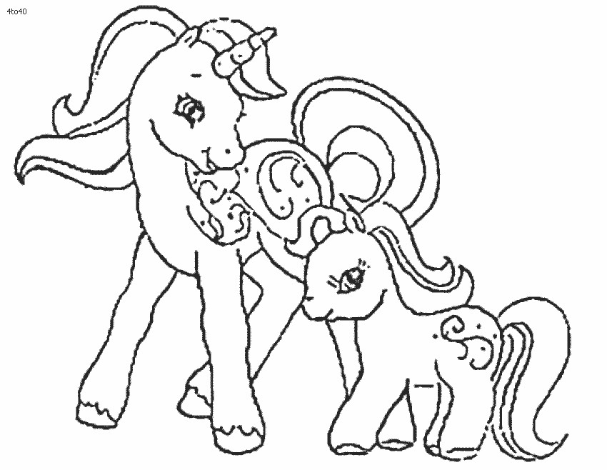 Baby Unicorn Coloring Pages
 unicorns coloring pages