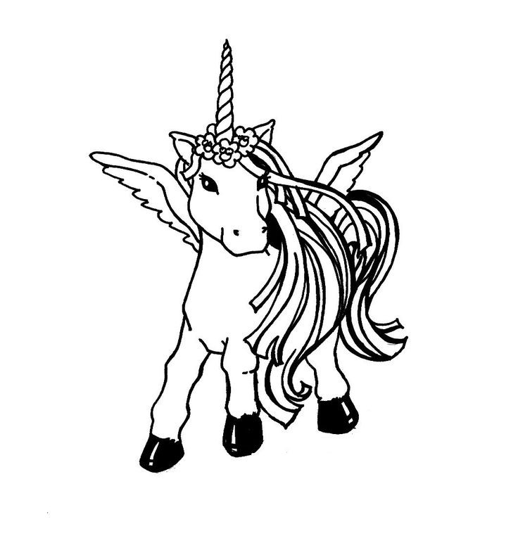 Baby Unicorn Coloring Pages
 Free Printable Unicorn Coloring Pages For Kids