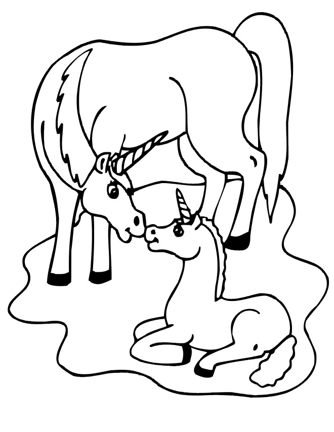 Baby Unicorn Coloring Pages
 Mildred Patricia Baena Coloring Pages Unicorn