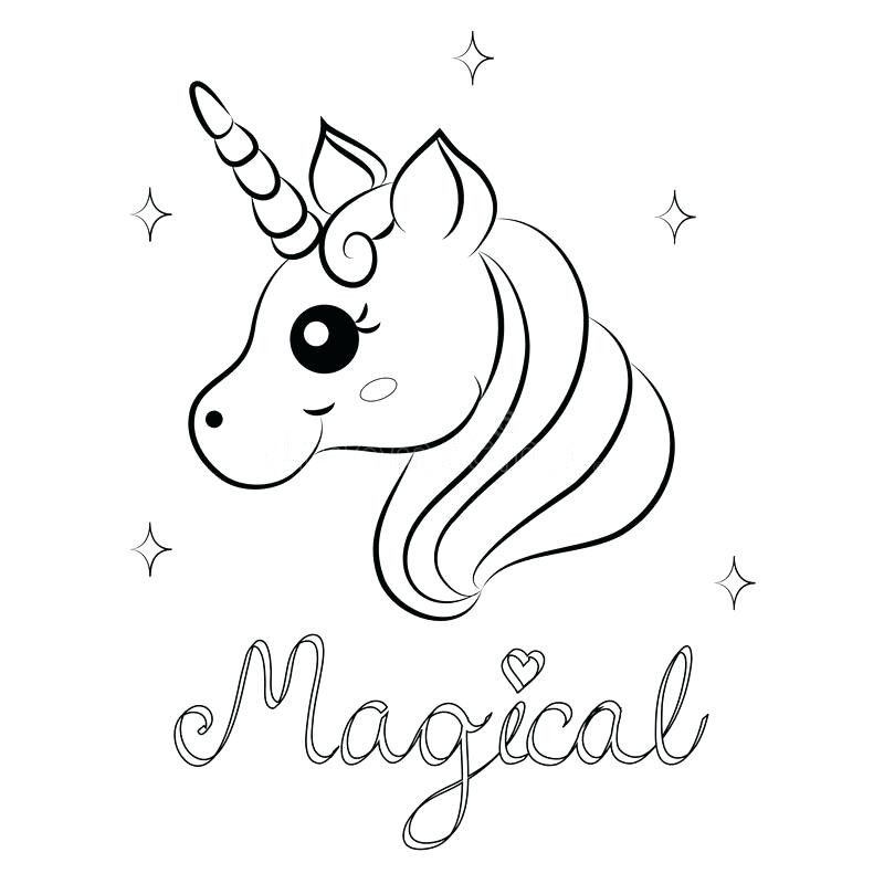 Baby Unicorn Coloring Pages
 Baby Unicorn Coloring Pages at GetColorings