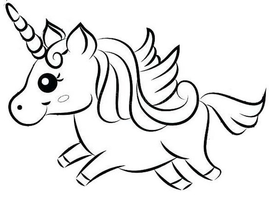 Baby Unicorn Coloring Pages
 Best Baby Unicorn Coloring Page for Kids