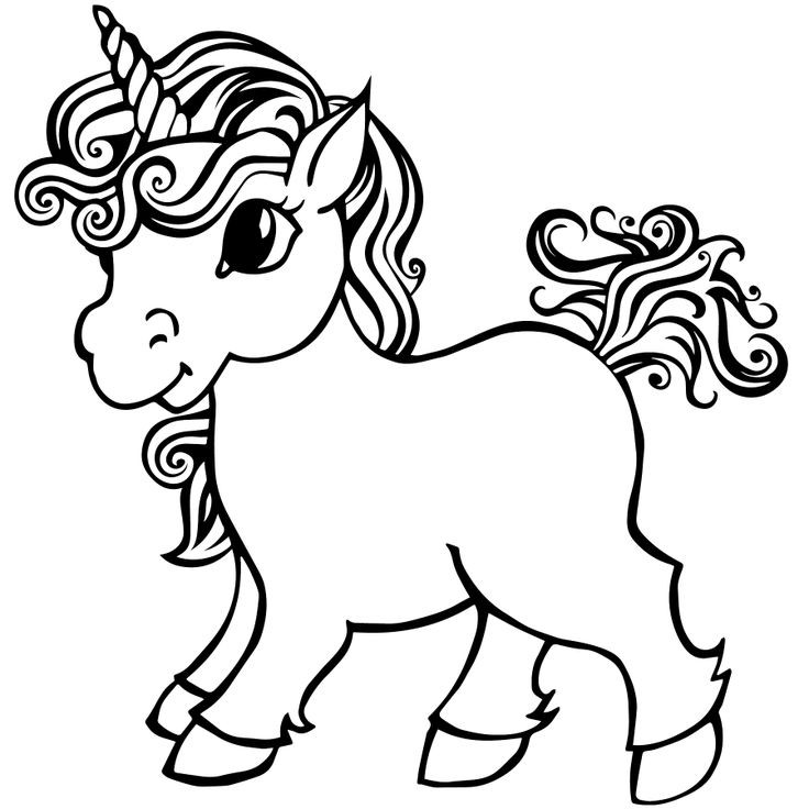 Baby Unicorn Coloring Pages
 Blossom is the mascot of Unicorn Baby laundry products