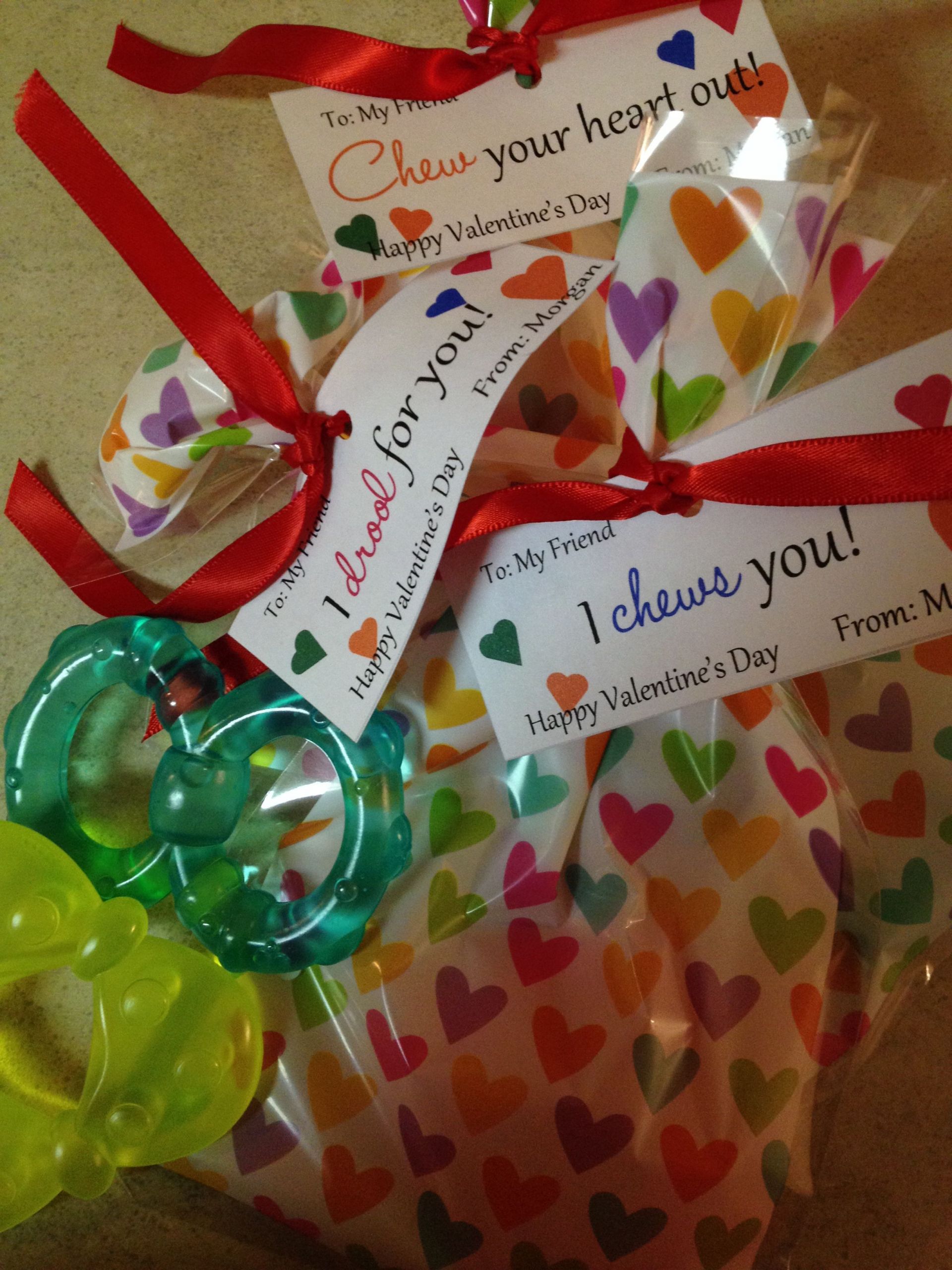 Baby Valentines Gifts
 Teether Valentines s for infant daycare