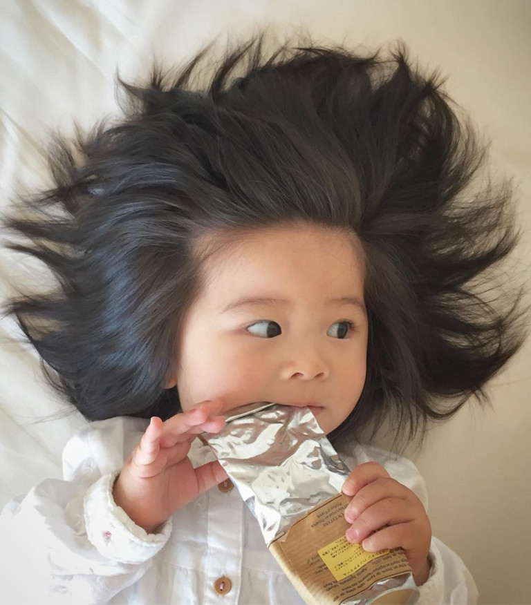 Baby With Big Hair
 Baby Chanco Instagram Best s