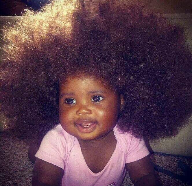 Baby With Big Hair
 TALAKU El pelo afro crece o puedo ayudarlo
