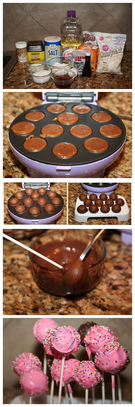 Babycakes Cake Pop Maker Recipes
 kiss recipe Easy to Make Your Own Cake Pops with the