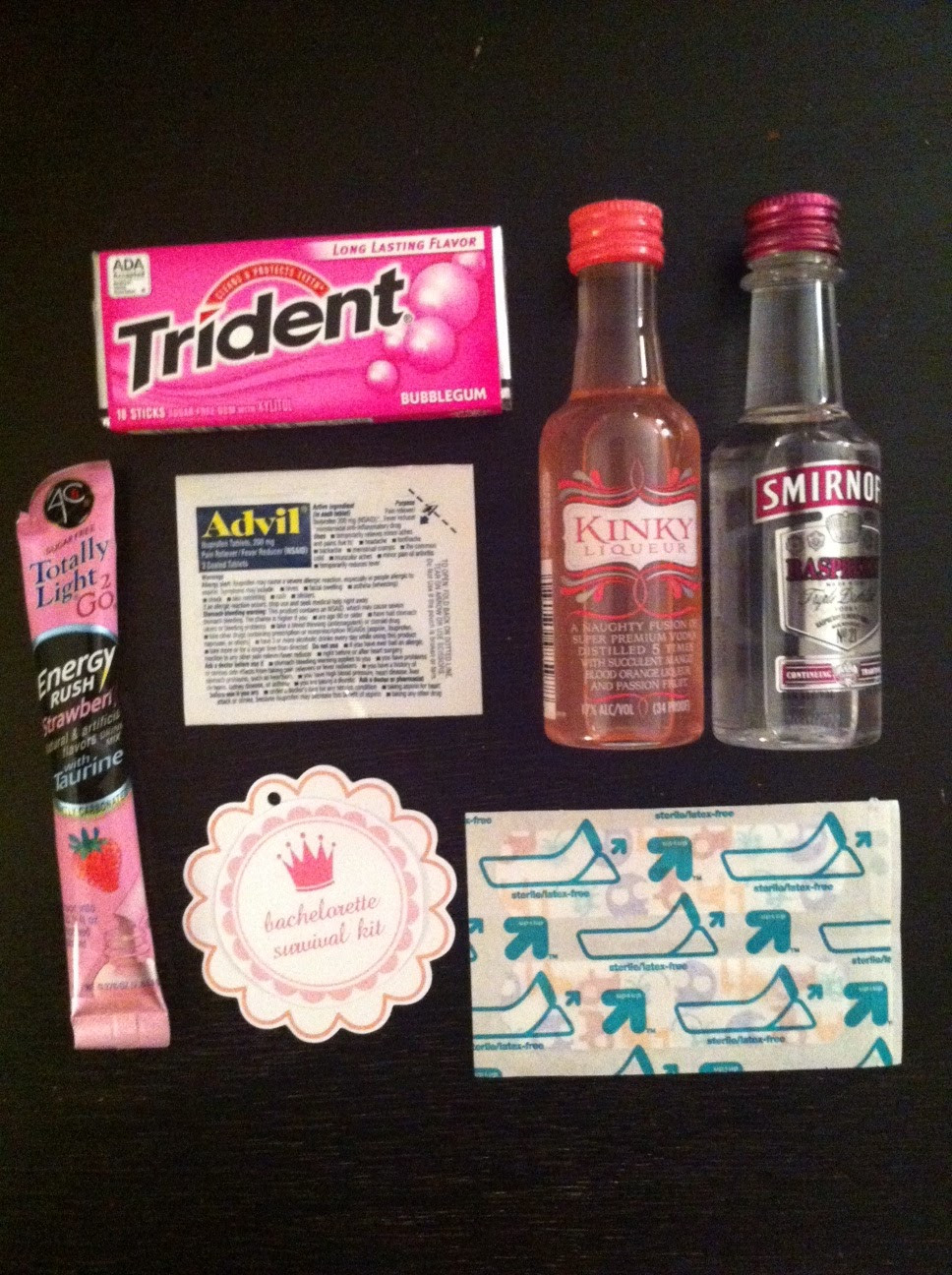 Bachelorette Party Bag Ideas
 Just Lovely Bachelorette Survival Kits