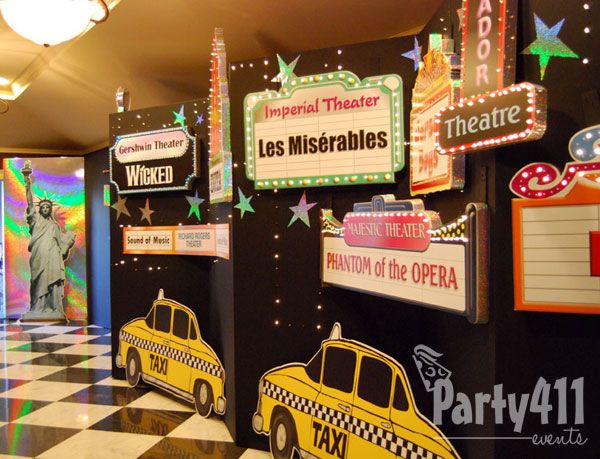 Bachelorette Party Dinner Ideas Nyc
 broadway themed fundraisers Google Search … in 2019
