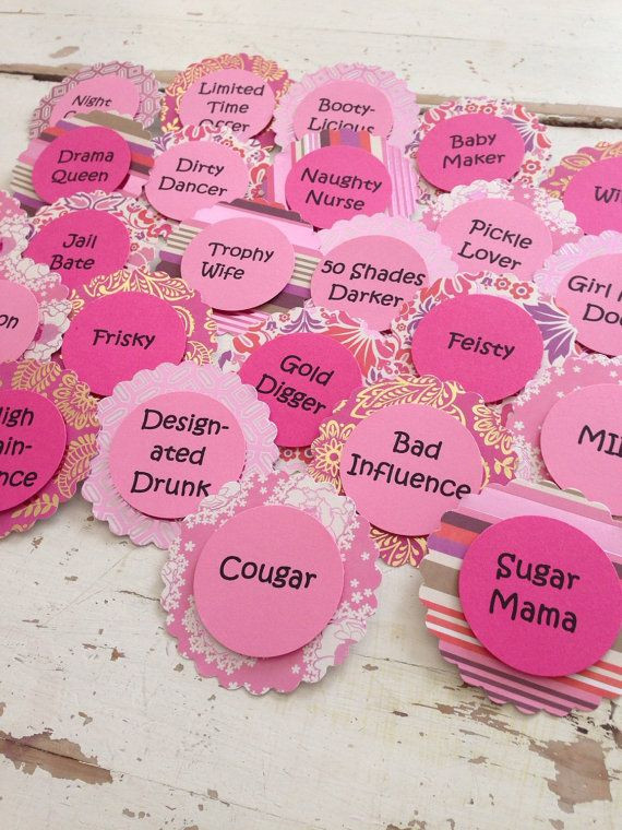 Bachelorette Party Name Ideas
 Give your friends a funny new identity for the night and