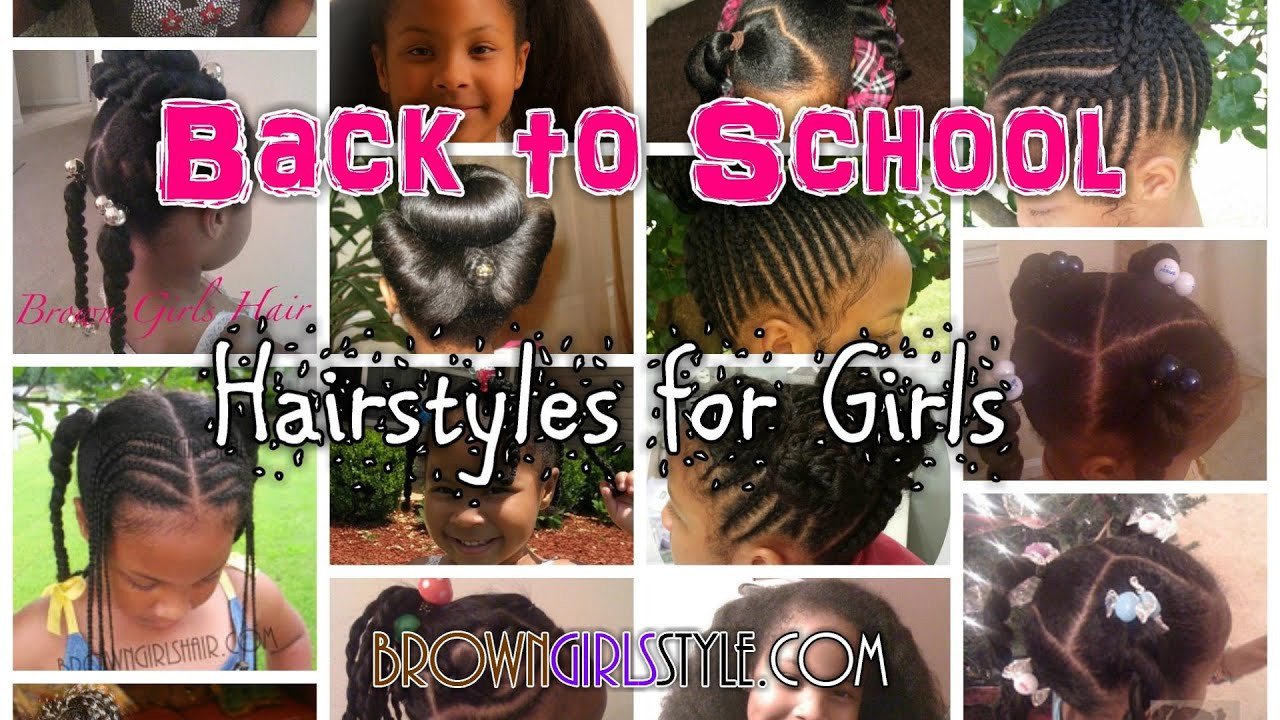 Back To School Hairstyles For Black Girl
 Little Girls BACK TO SCHOOL Natural Hairstyles