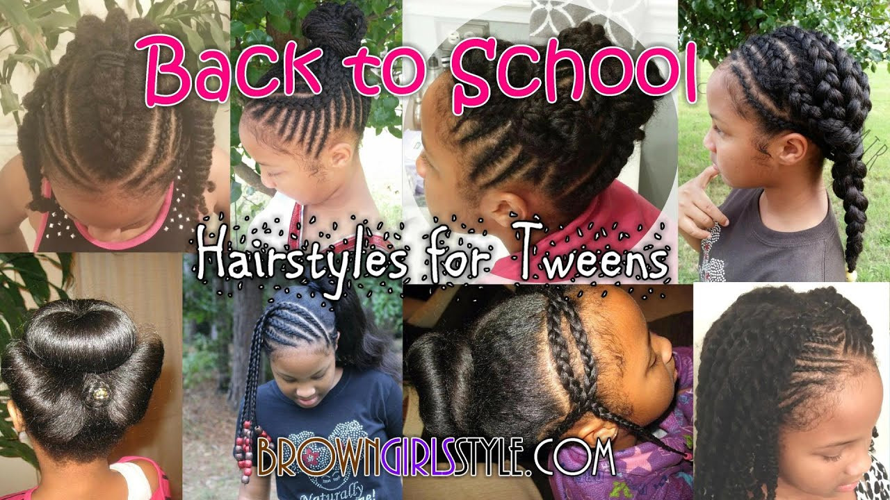 Back To School Hairstyles For Black Girl
 Tween Back to School Natural Hairstyles