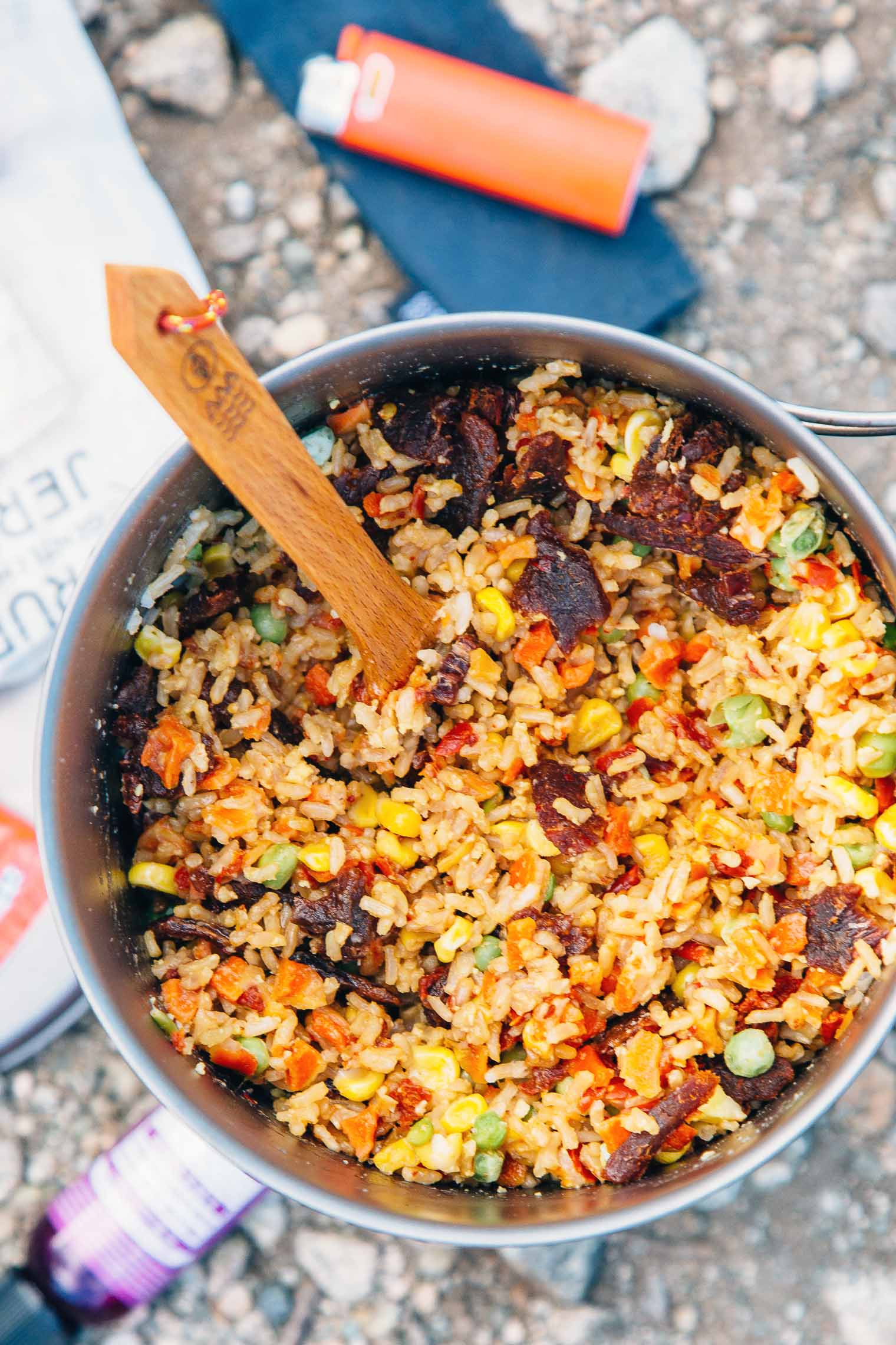 Backpacking Dinner Ideas
 Backcountry Fried Rice Fresh f The Grid