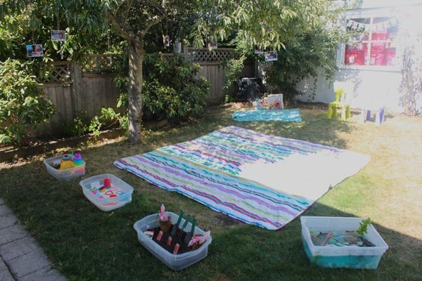 Backyard 1St Birthday Party Ideas
 Gracen s 2nd Backyard Birthday Bash
