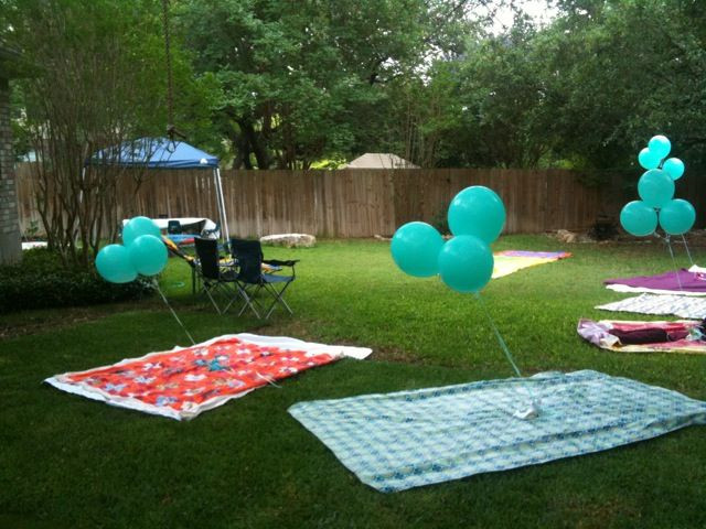 Backyard 1St Birthday Party Ideas
 great idea for outdoor kids party