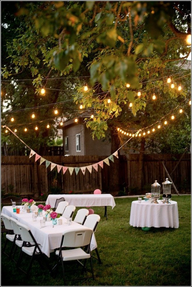 Backyard Bbq Party Decorating Ideas
 1000 ideas about Backyard Party Decorations on Pinterest