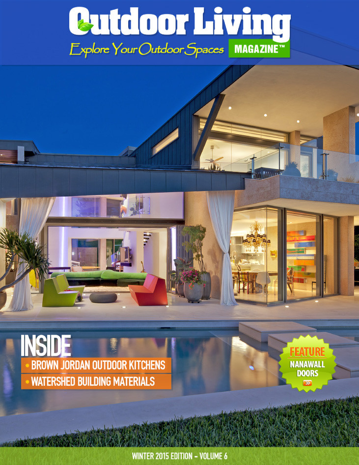 Backyard Living Magazine
 Outdoor Living Magazine – Winter 2015 Alpentile Glass