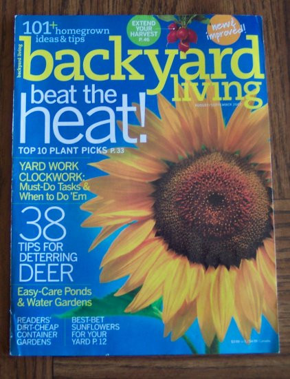 Backyard Living Magazine
 Backyard living magazine back issues