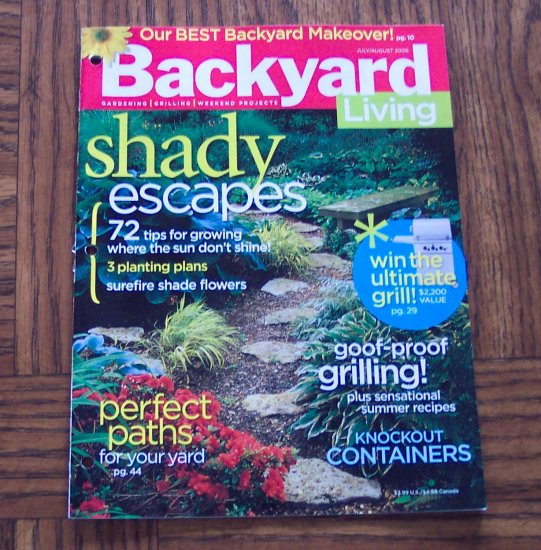 Backyard Living Magazine
 Backyard living magazine
