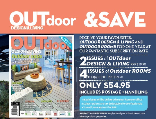 Backyard Living Magazine
 Outdoor Design and Living Magazine subscription