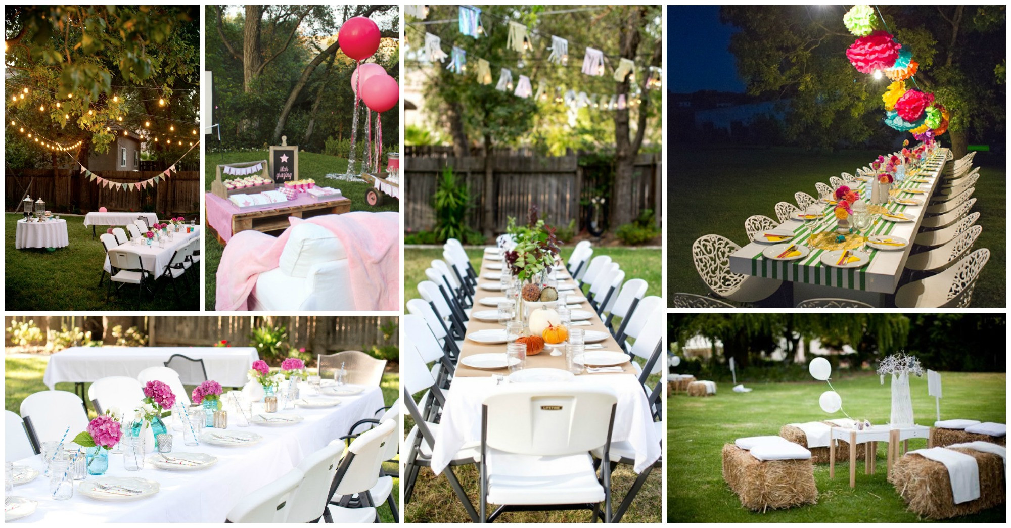 Backyard Party Decorating Ideas Pinterest
 Backyard Party Decorations For Unfor table Moments