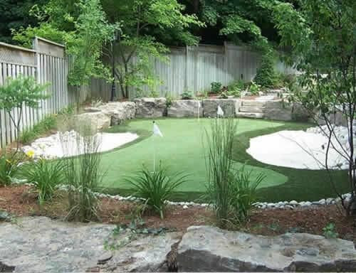 Backyard Putting Green Cost
 Backyard putting green Guests can in their golf