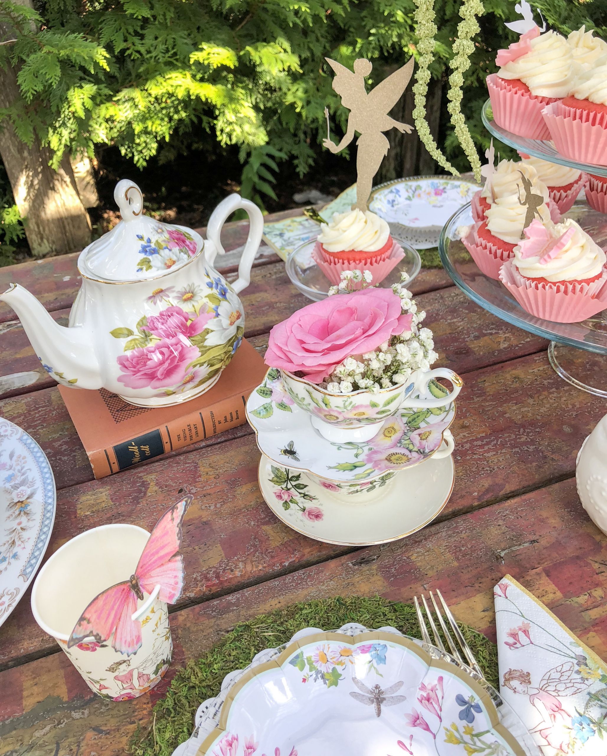 Backyard Tea Party Decorating Ideas
 Raley s Fairy Garden Tea Party Poppy Grace