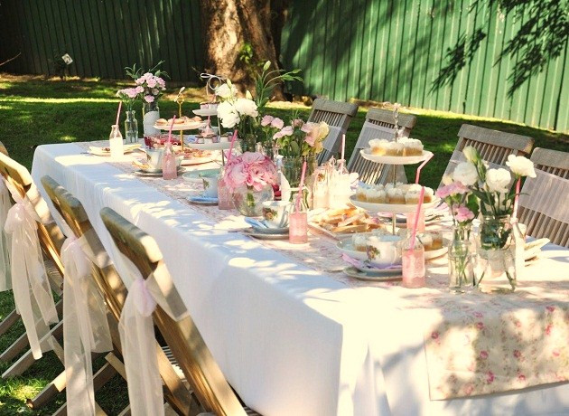Backyard Tea Party Decorating Ideas
 A Classic Tea Party Guest Feature Celebrations at Home