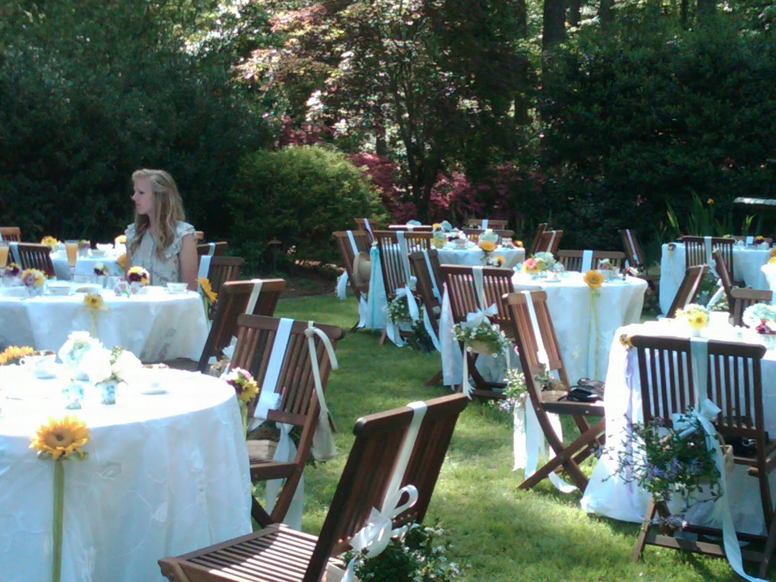 Backyard Theme Party Ideas
 LisaKnowsTea A Garden Tea Party Hostess Tips