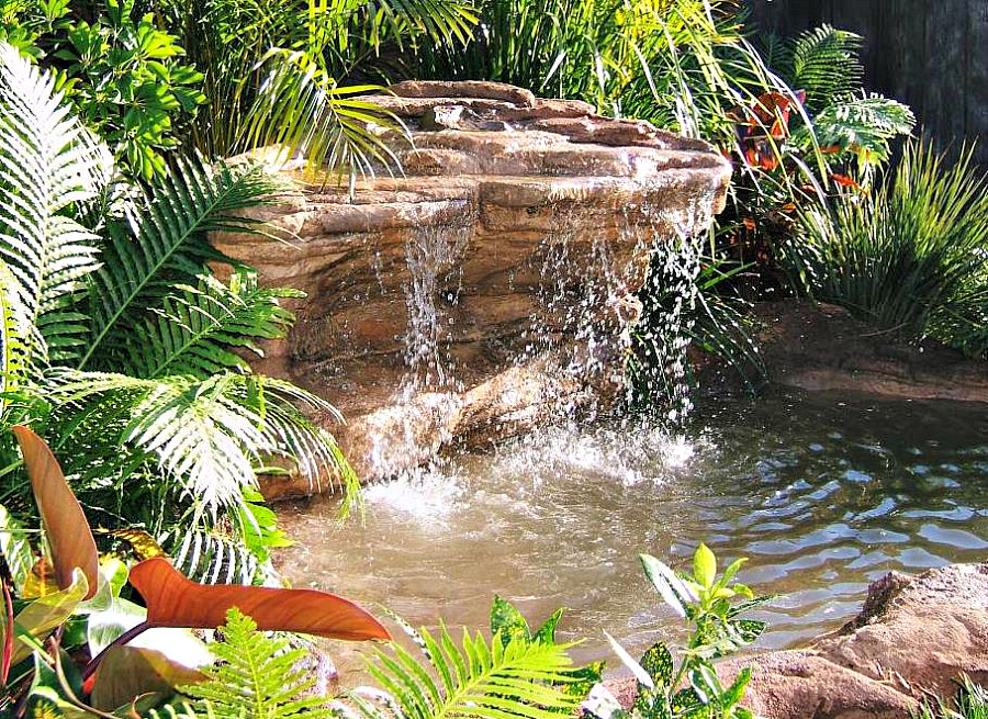 Backyard Waterfalls And Ponds Kits
 Cave Waterfalls & Decorative Backyard Rock Pond Kits