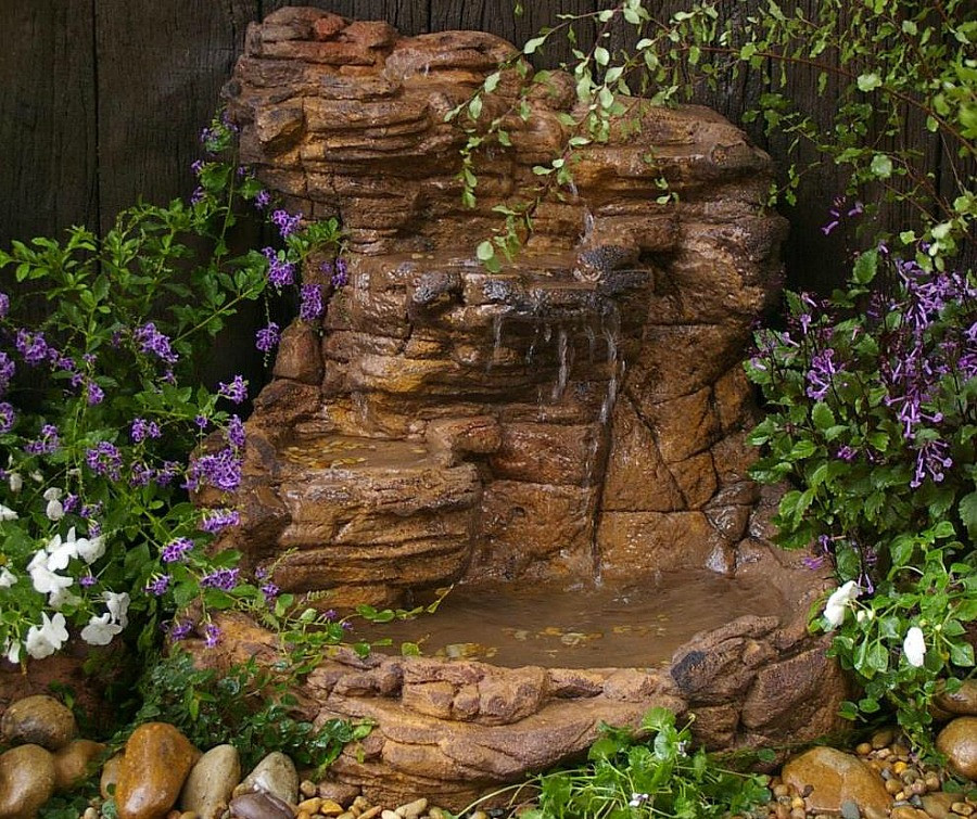 Backyard Waterfalls And Ponds Kits
 Small Garden Waterfall Pond Kits Water Features & Fountains