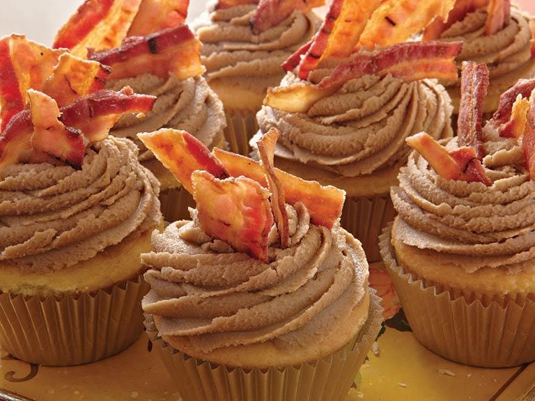 Bacon Birthday Cake Recipe
 Maple Bacon Cupcakes Recipe