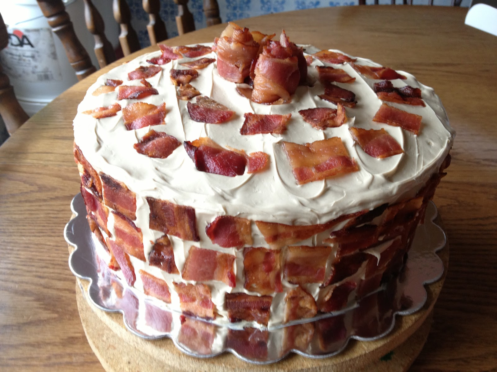Bacon Birthday Cake Recipe
 Bacon Dippers Gallery Bacon Birthday Cake