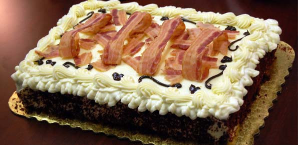 Bacon Birthday Cake Recipe
 Bacon Dippers Gallery Bacon Birthday Cake