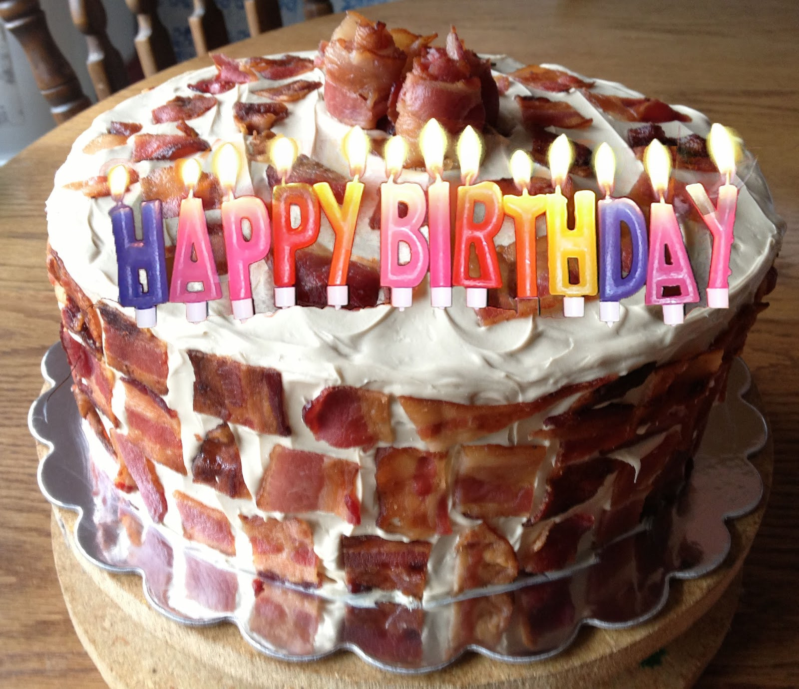 Bacon Birthday Cake Recipe
 Friends FurEver