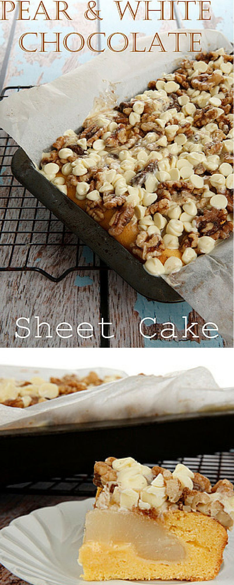 Baked Cakes &amp; Gourmet Desserts Llc
 Delicious Pear Crumble Sheet Cake