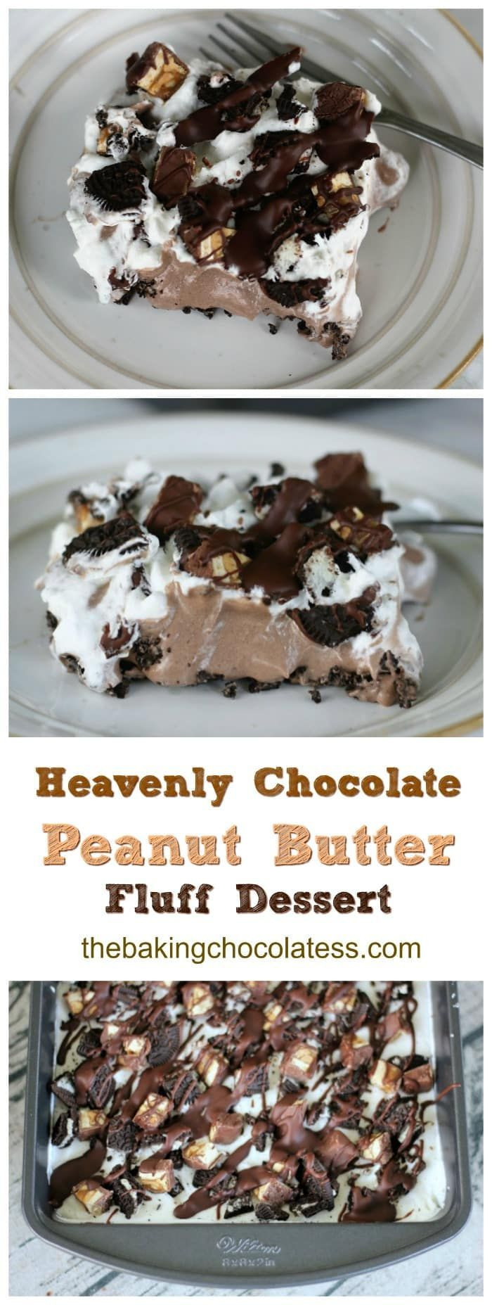 Baked Cakes &amp; Gourmet Desserts Llc
 Heavenly Chocolate & Peanut Butter Fluff Dessert