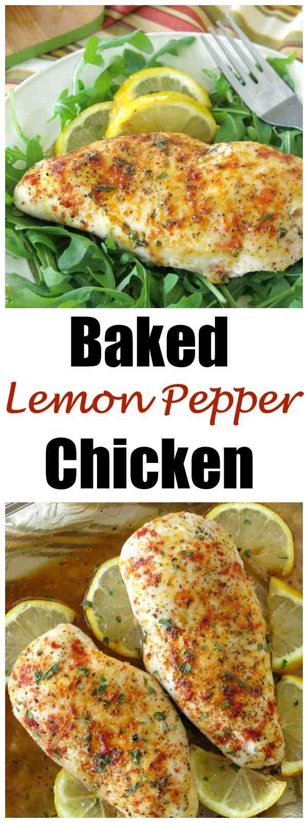 Baked Lemon Chicken Breast Recipe
 Baked Lemon Pepper Chicken Recipe The Dinner Mom