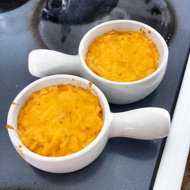 Baked Macaroni And Cheese With Sour Cream
 Classed Up With Ceramic Dishes Sour Cream Cream Cheese