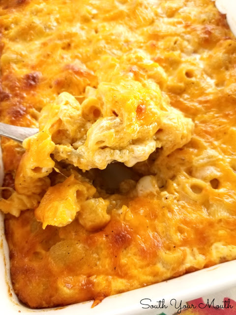 Baked Macaroni And Cheese With Sour Cream
 South Your Mouth Southern Style Crock Pot Macaroni & Cheese